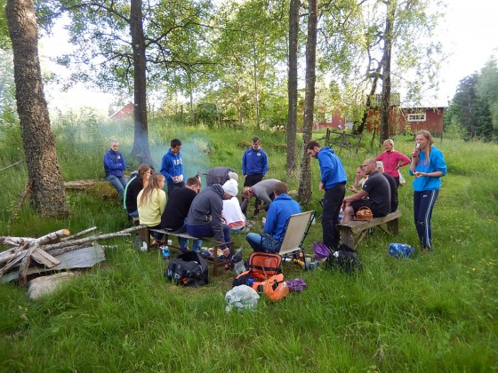 Elden igång